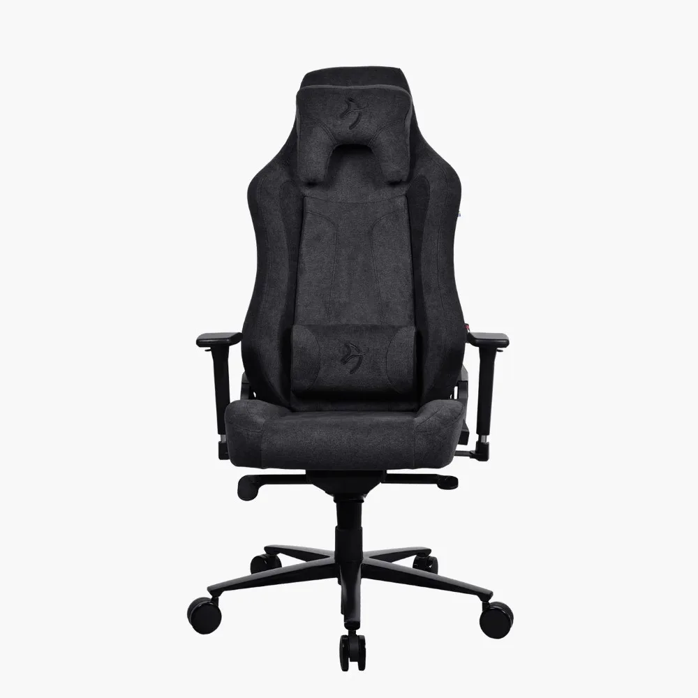 arozzi-vernazza-soft-fabric-gaming-chair-pure-black - MegaComputer.pk Arozzi Vernazza Soft Fabric Gaming Chair Pure Black