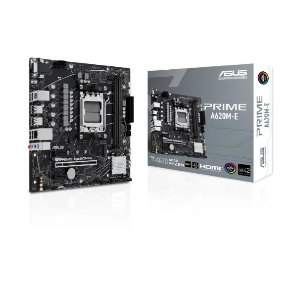 Asus Prime A620M-E DDR5 AMD AM5 micro ATX Gaming Motherboard