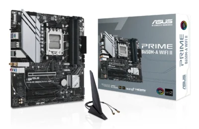 ASUS PRIME B650M-A WIFI Micro-ATX with DDR5, PCIe 5.0 M.2, 2.5Gb Gaming Motherboard