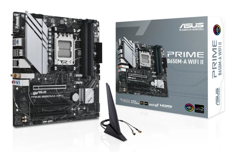 ASUS PRIME B650M-A WIFI Micro-ATX with DDR5, PCIe 5.0 M.2, 2.5Gb Gaming Motherboard