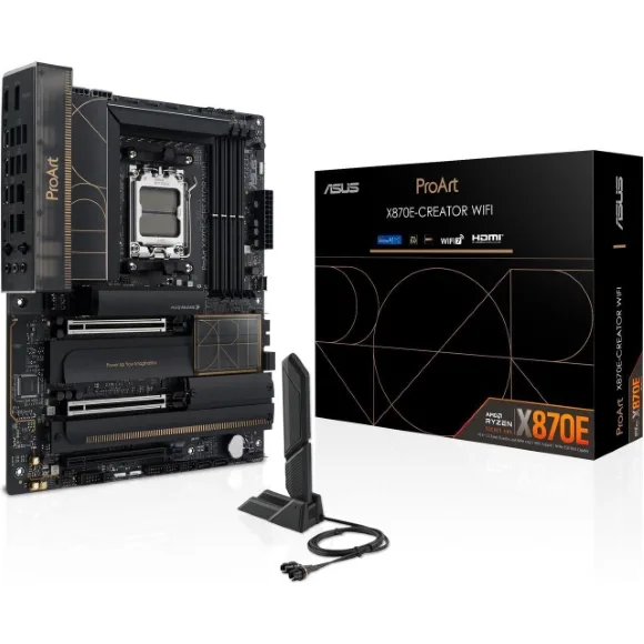 ASUS ProArt X870E-CREATOR WIFI AMD AM5 X870E ATX Motherboard