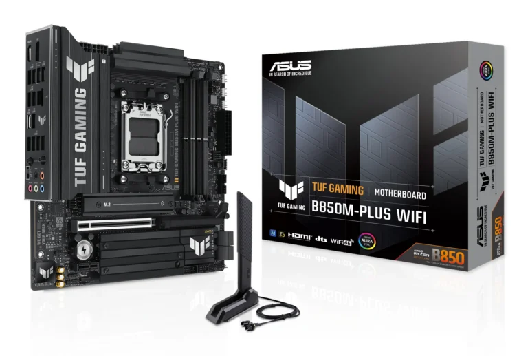 ASUS TUF GAMING B850M-PLUS WIFI AMD AM5 B850 mATX motherboard