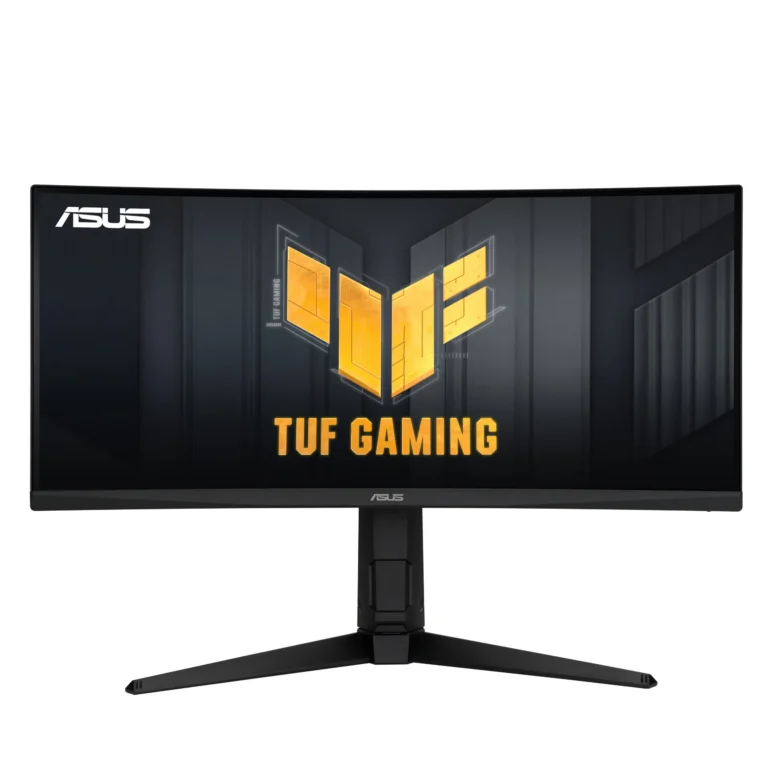 Asus TUF Gaming VG30VQL1A Curved Gaming Monitor 29.5 inch, 21:9 Ultra-wide WFHD (2560X1080) 200Hz 1ms MPRT Extreme Low Motion Blur™ 127% sRGB HDR FreeSync™ Premium