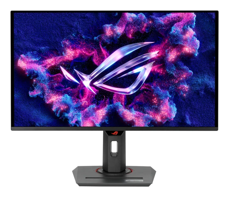 Asus ROG Strix OLED XG27UCDMG Gaming Monitor 27-inch (26.5-inch viewable) 4K Tandem QD-OLED panel 240Hz 0.03ms(GTG) OLED Anti-Flicker 2.0 custom heatsink OLED Care Pro Neo Proximity Sensor G-SYNC® compatible VESA DisplayHDR™ 400 True Black uniform brightness 99% DCI-P3 true 10-bit color DisplayWidget Center