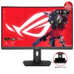 Asus ROG Strix XG32WCS USB Type-C Gaming Monitor 32-inch (31.5 viewable) 2560x1440 Curved 180Hz (Above 144Hz) 1ms (GTG) Fast VA Extreme Low Motion Blur Sync USB Type-C FreeSync DisplayWidget Center tripod socket HDR