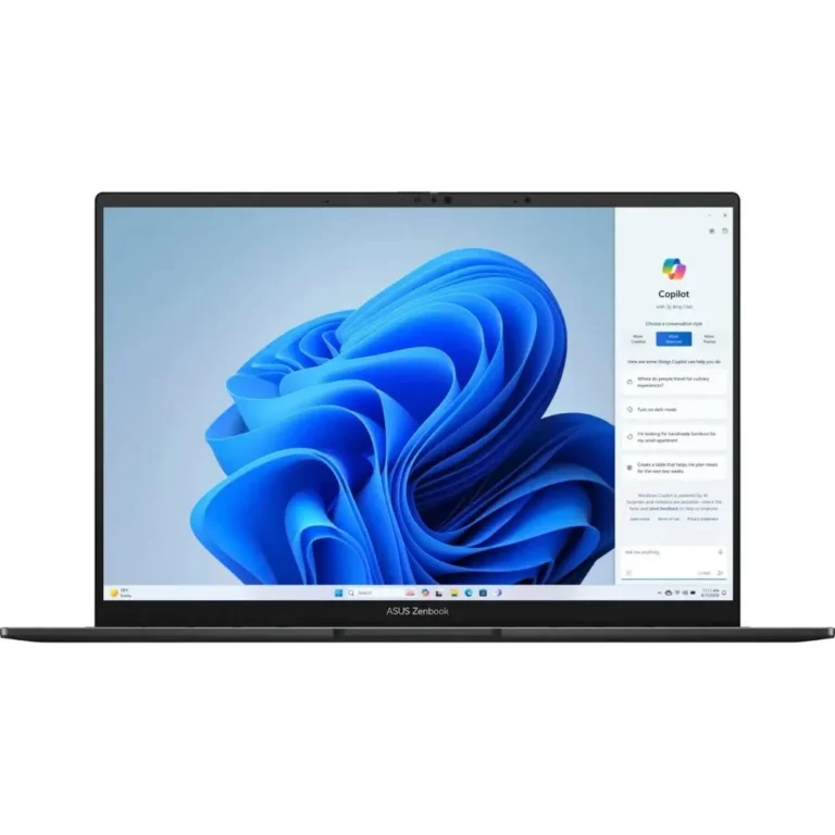 Asus Zenbook UX3405CA Intel Core Ultra 7 255H 16GB DDR5 512GB SSD Intel Arc Graphics 14″ FHD+ OLED 60Hz Touch Screen Windows 11 Home Jasper Grey