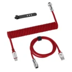 ATTACK SHARK  C01 Coiled Cable Red