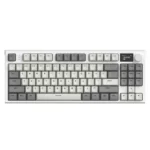 ATTACK SHARK K86 Wireless Mechanical Keyboard – Retro Grey