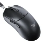 AULA Wind SC580X Wireless Gaming Mouse Tri-Mode Connectivity 10,000 DPI Lightweight Ergonomic Design (Black) - Image 2