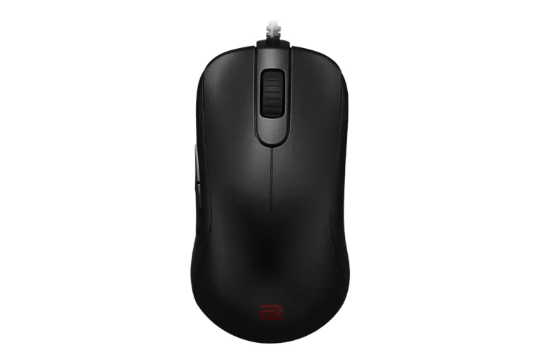 BenQ Zowie S2 Symmetrical-Short Gaming Mouse for Esports, 3200 Maximum DPI, 5 Buttons, 4 DPI Settings, 3360 Sensor, Black