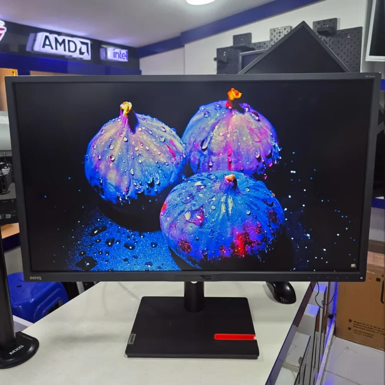 BenQ PD3200U 32” 4K UHD Designer Monitor 100% sRGB & Rec.709, Factory Calibrated, Built-in KVM Switch