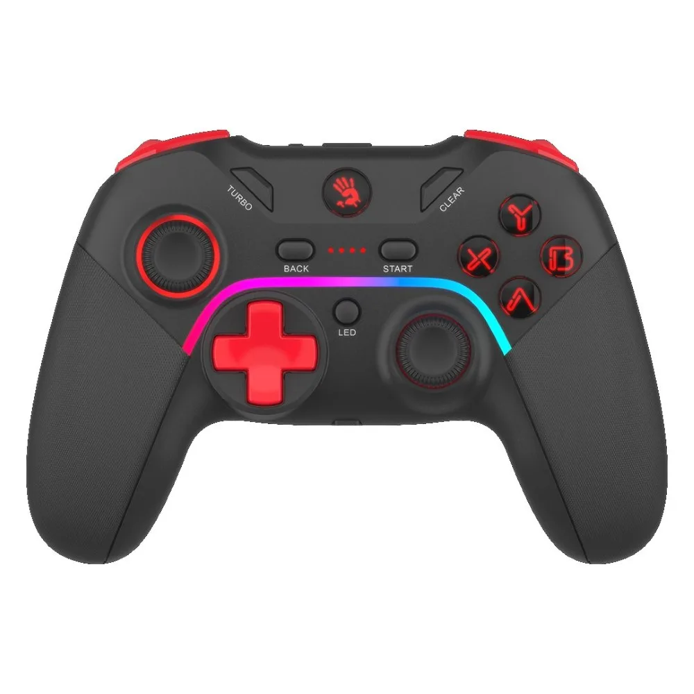 bloody-gpw70-dual-mode-2-4g-wireless-usb-wired-gaming-gamepa - MegaComputer.pk Bloody GPW70 Dual Mode 2.4G Wireless & USB Wired Gaming Gamepad – Sports Black