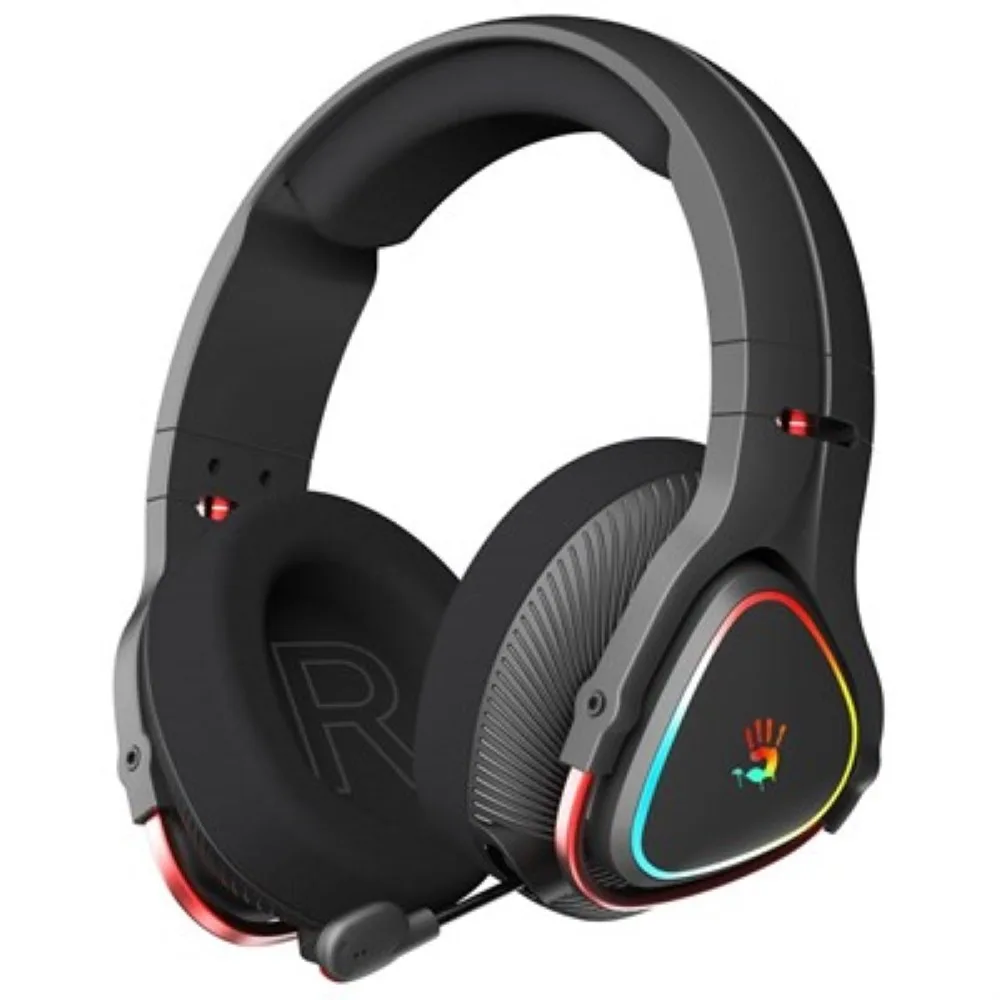 bloody-mr710-rgb-wireless-gaming-bluetooth-headset-black - MegaComputer.pk Bloody MR710 RGB Wireless Gaming Bluetooth Headset Black