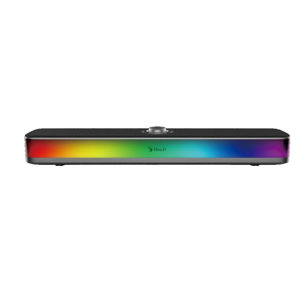 bloody-s10-bluetooth-v5-3-usb-wired-connection-rgb-gaming-so - MegaComputer.pk Bloody S10 Bluetooth v5.3 & USB Wired Connection RGB Gaming Soundbar Black