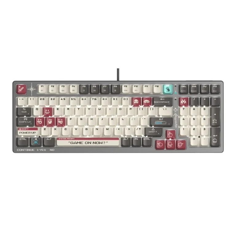 BLoody S98 RGB Mechanical Gaming Keyboard – Pixel Red