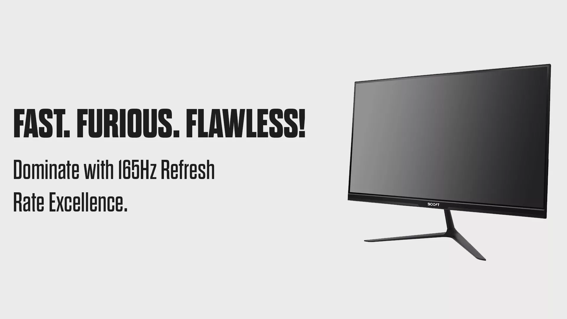 Boost Adonis 24' 1920x1080 IPS 1ms 165hz Free-Sync G-Sync Gaming Monitor