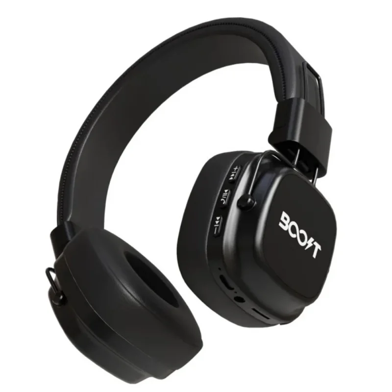 Boost Harmony Retro Wireless Headset – Black