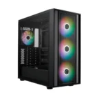Cooler Master MasterBox 600 ATX Mid-Tower Gaming Case – Black