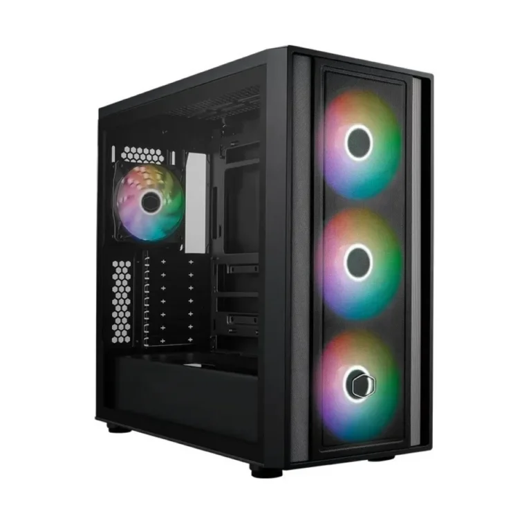 Cooler Master MasterBox 600 ATX Mid-Tower Gaming Case – Black