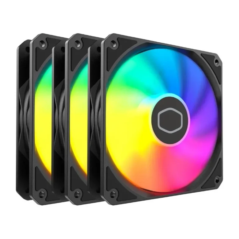 Cooler Master MF120 Lite ARGB 120mm Fan – Black (3-Pack)