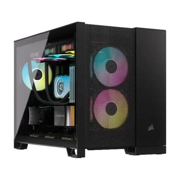 Corsair 2500D AIRFLOW Mid-Tower Dual Chamber PC Case Black