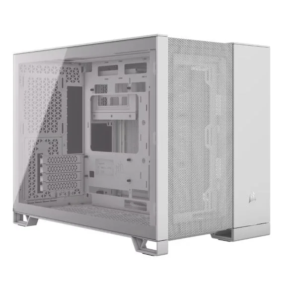 corsair-2500d-airflow-mid-tower-dual-chamber-pc-case-white - MegaComputer.pk Corsair 2500D AIRFLOW Mid-Tower Dual Chamber PC Case White