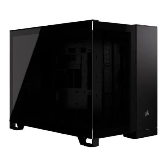 Corsair 2500X AIRFLOW Micro ATX Dual Chamber PC Case Black