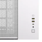 Corsair 2500X AIRFLOW Micro ATX Dual Chamber PC Case White - Image 4