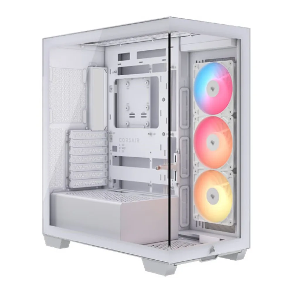 corsair-3500x-lx-r-argb-icue-link-tempered-glass-mid-tower-p-1 - MegaComputer.pk Corsair 3500X LX-R ARGB iCUE Link Tempered Glass Mid Tower PC Case – White