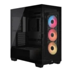 Corsair 3500X LX-R ARGB iCUE Link Tempered Glass Mid Tower PC Case – Black
