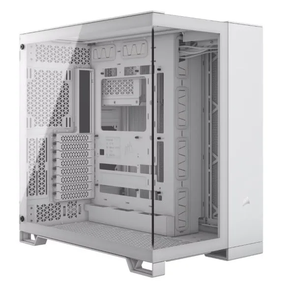 Corsair 6500X AIRFLOW  Mid-Tower Dual Chamber PC Case – White