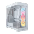 corsair-frame-4500x-lx-r-rgb-icue-link-panoramic-glass-mid-t - MegaComputer.pk Corsair Frame 4500X LX-R RGB iCUE Link Panoramic Glass Mid-Tower PC Case – White