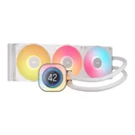 Corsair iCUE LINK TITAN 360 RX LCD Liquid CPU Cooler – White