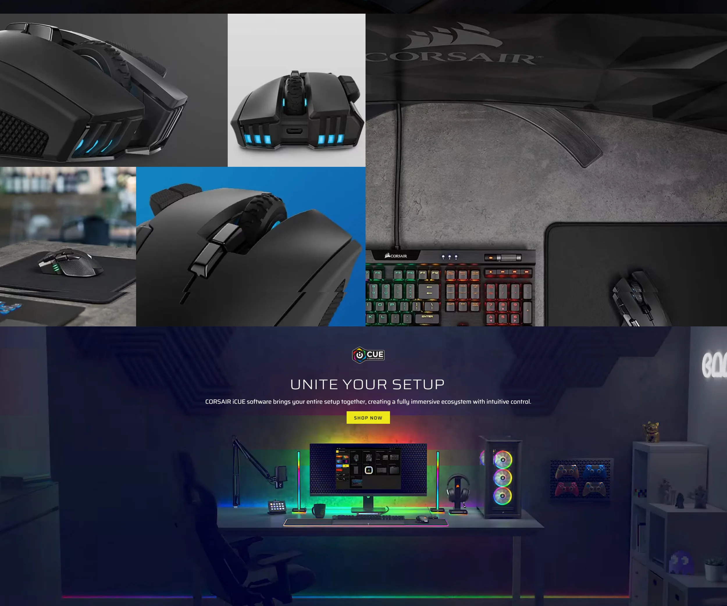 Corsair Ironclaw RGB Wireless Gaming Mouse - spec 5 - MegaComputer.pk