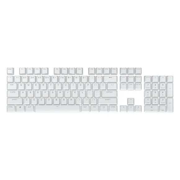 Corsair PBT DOUBLE-SHOT PRO Keycap Mod Kit Arctic White