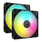 Corsair RS140 ARGB 140mm PWM Fans – Dual Pack