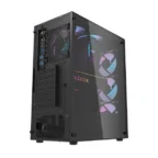 DarkFlash DK352 ATX With 4 ARGB Fans Gaming Case Black - Image 6