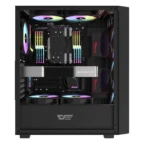 DarkFlash DK353 4 ARGB Fans Gaming Case - Black - Image 6