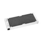 DeepCool LD240 5th Gen Pump 3400RPM Gradient Halo Effect Mirror, Liquid Cooler White - Image 4