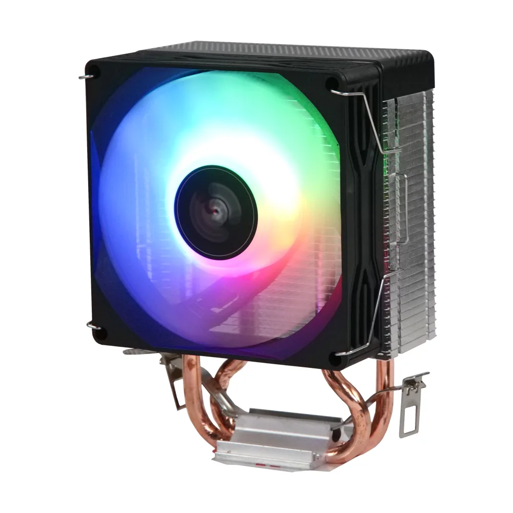 ease-eaf280r-rgb-cpu-cooler-100w-tdp-dual-copper-heat-pipes - MegaComputer.pk Ease EAF280R RGB CPU Cooler 100W TDP Dual Copper Heat Pipes Quiet 90mm Fan