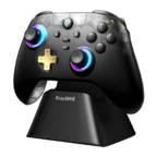 EasySMX D05 Multiplatform Gaming Controller with Charging Dock, Hall Effect Joysticks and Triggers – Black