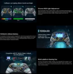 EasySMX X15 RGB Controller With Hall Trigger and Hall Joystick - Wukong