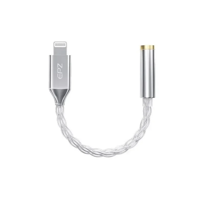 EPZ TP15 HIFI Jack Headphone Connector Converter Lighting to 3.5 mm Adapter