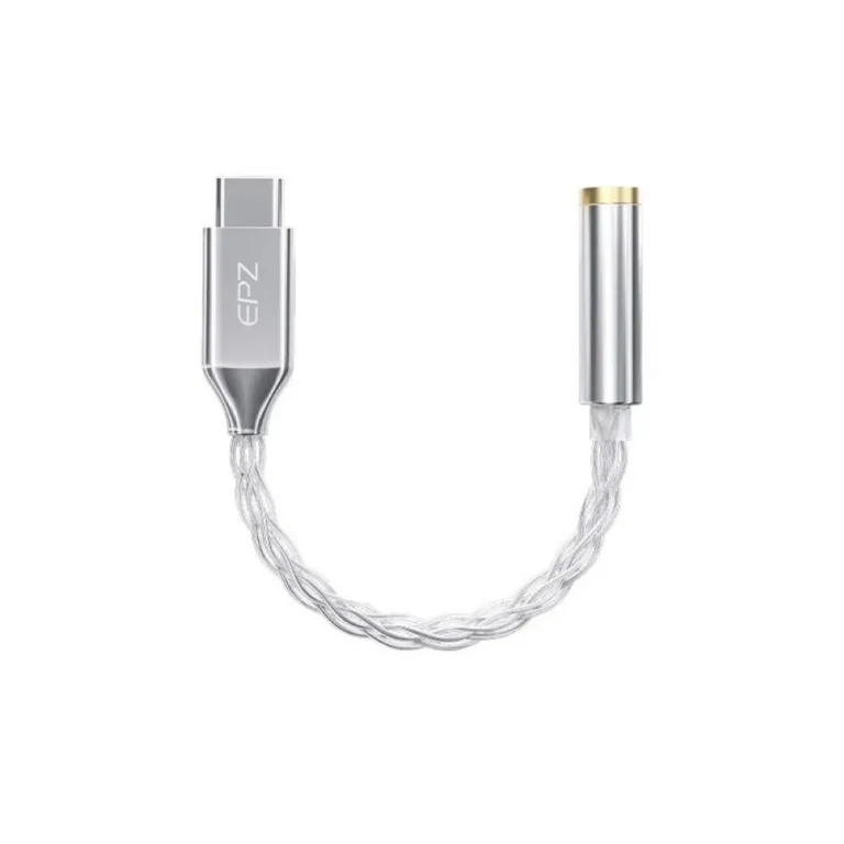 EPZ TP15 HIFI Jack Headphone Connector Converter Type-C to 3.5 mm Adapter