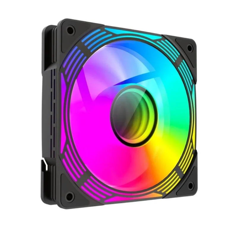 GameMax FN12A-C8I-R Reverse 120mm ARGB Fan – Black