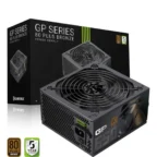 GameMax GP 650B 80+ Bronze Ultra-Stable, Smart Fan, and Premium Heat Dissipation Power Supply – Black