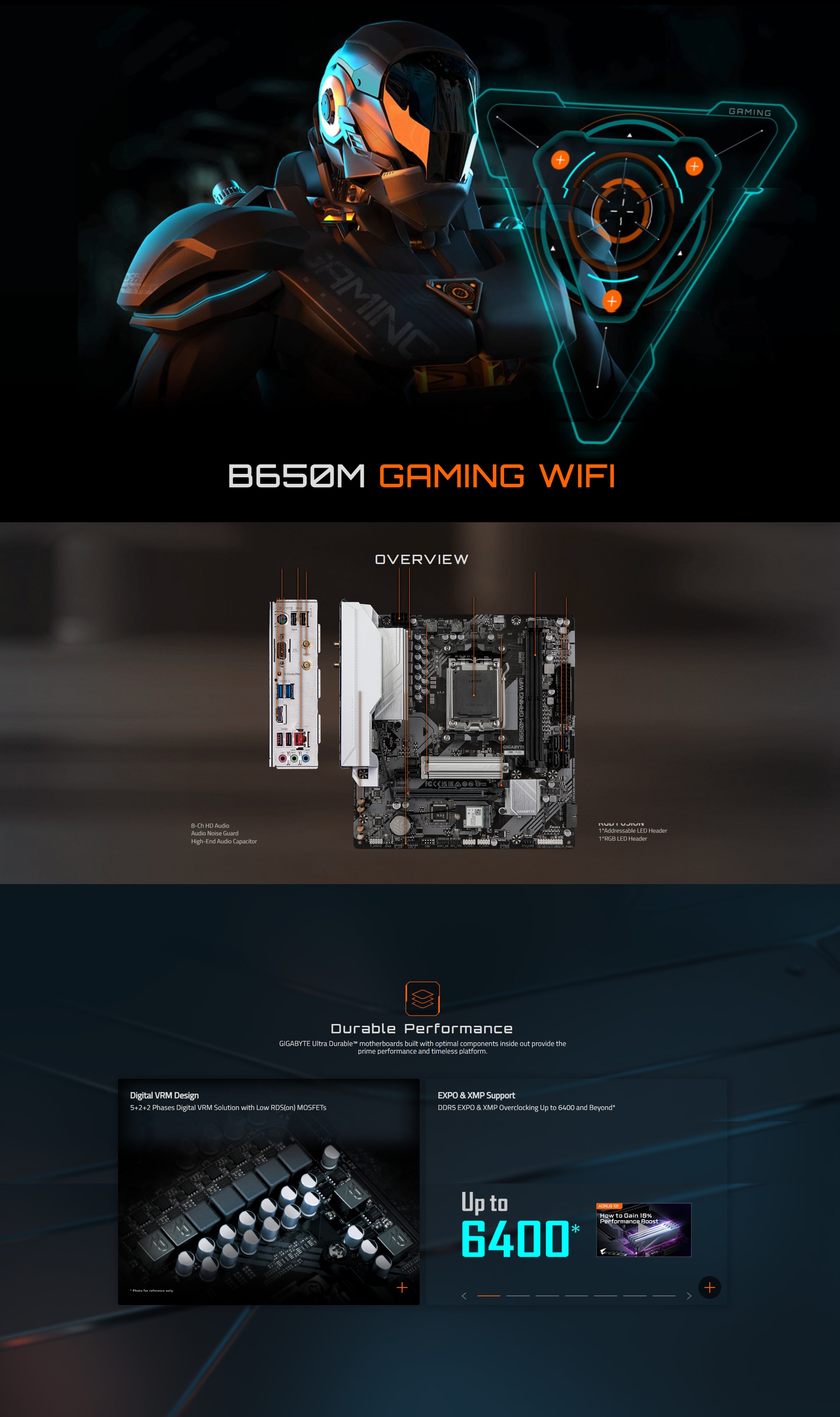gigabyte-b650m-gaming-wifi-amd-am5-ddr5-gaming-motherboard-6 - MegaComputer.pk