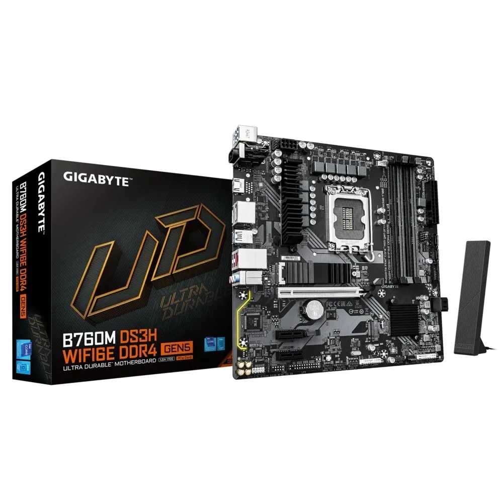 gigabyte-b760m-ds3h-wifi6e-gen5-ddr5-motherboard - MegaComputer.pk GIGABYTE B760M DS3H WiFi6E GEN5 DDR5 Motherboard