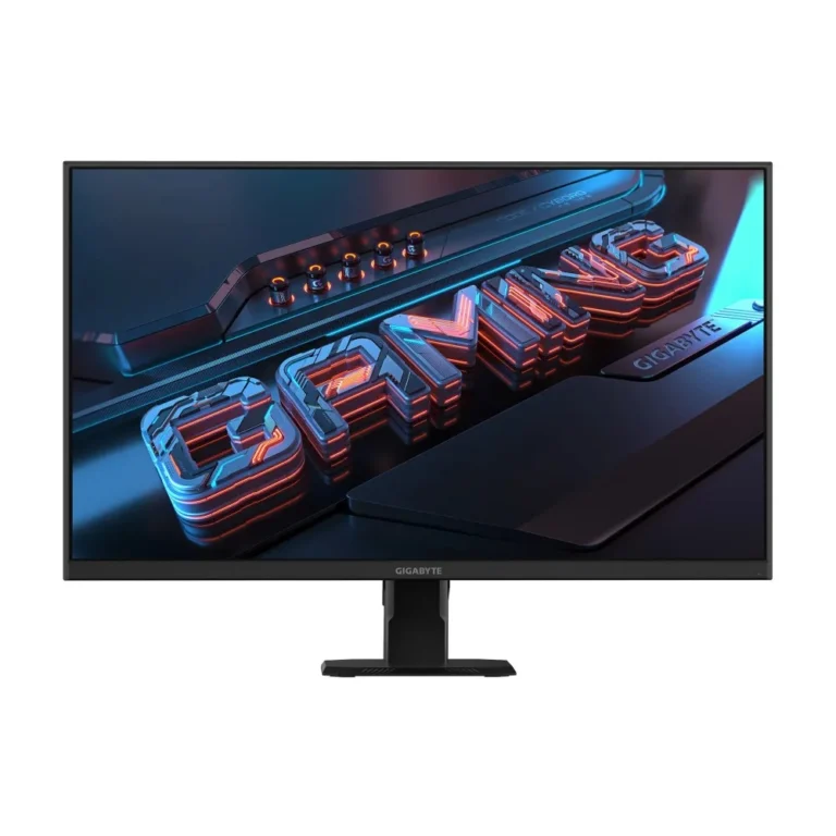 Gigabyte GS27FA Gaming Monitor 27″ SS IPS Display, FHD Resolution 180Hz Refresh Rate 1ms (MPRT) Response Time AMD FreeSync Technology 16.7M Color Display Black