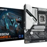 GIGABYTE Z890M Gaming X Micro ATX LGA 1851 Motherboard, Intel Z890 Chipset, 4x DDR5 DIMM Slots, Up to 256GB Max Memory, 1x PCIe 5.0 x16 Slot & 3x M.2 Slots